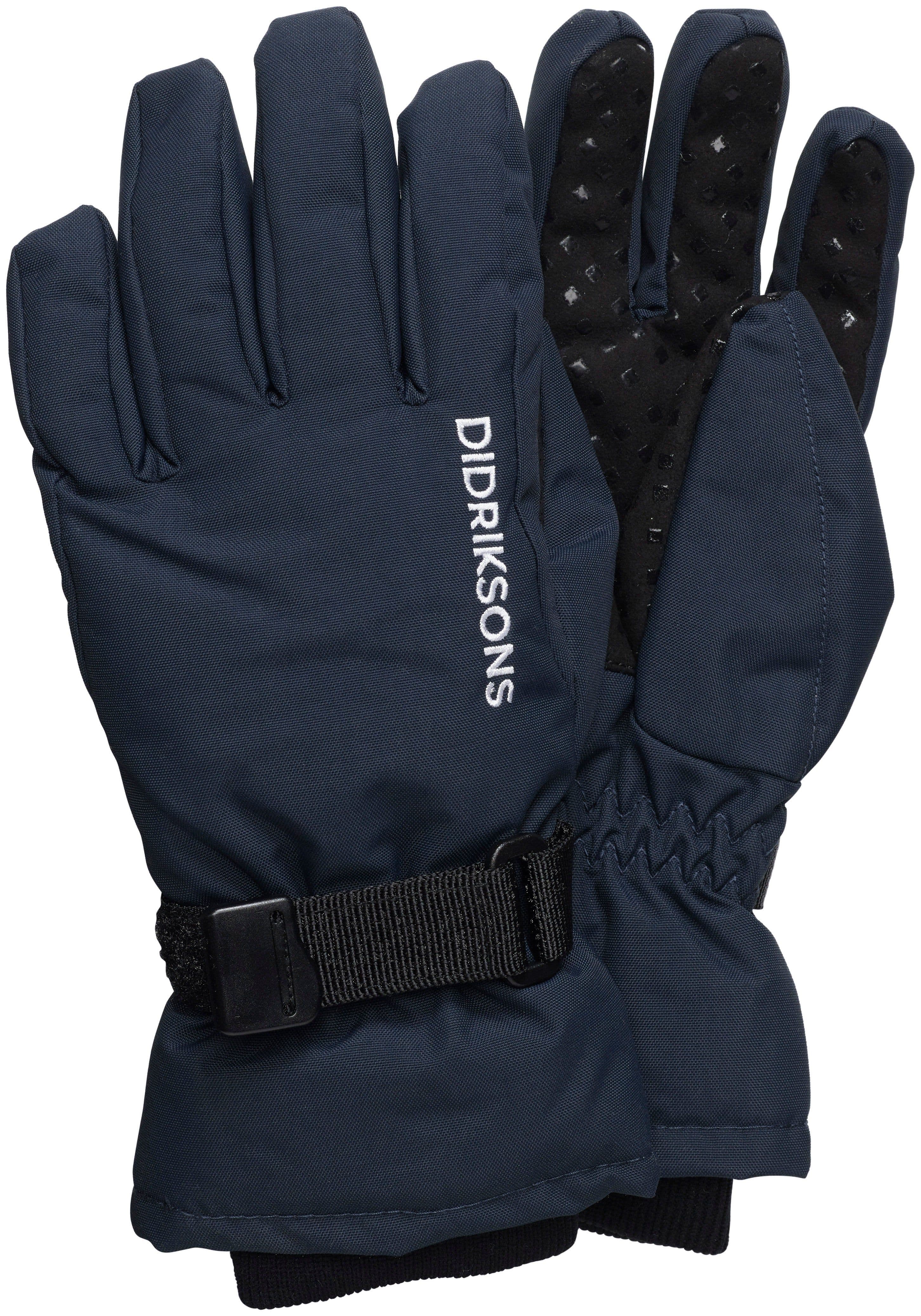 Dětské rukavice Didriksons BIGGLES Gloves prstové - Navy 039 Velikost: 8-10