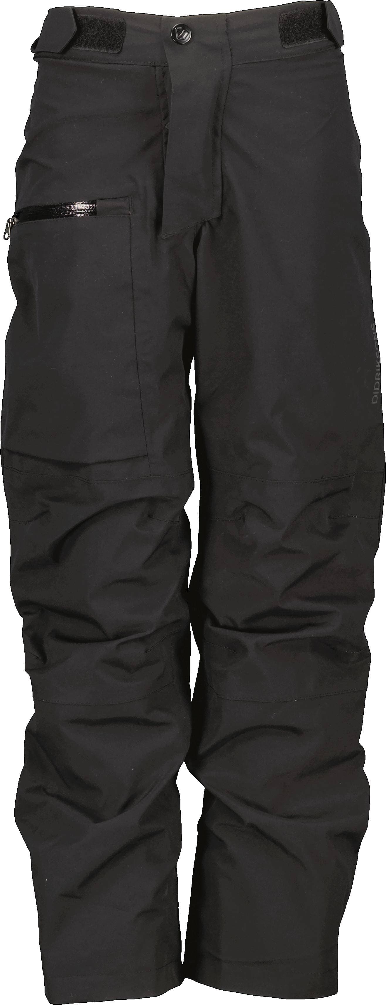 Dětské outdoorové kalhoty Didriksons Salvia černé 060 Velikost: 140