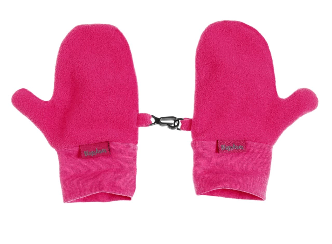 Fleecové palčáky Playshoes Pink Velikost: 2