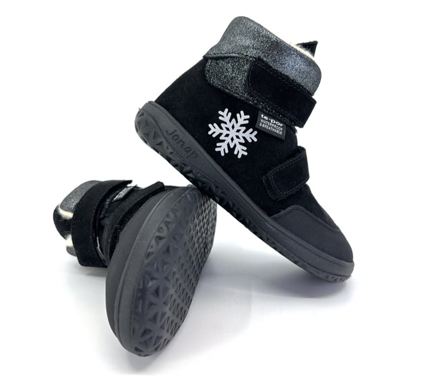 Zimní boty Jonap Jerry VLNA s membránou černá devon vločka Velikost: 24