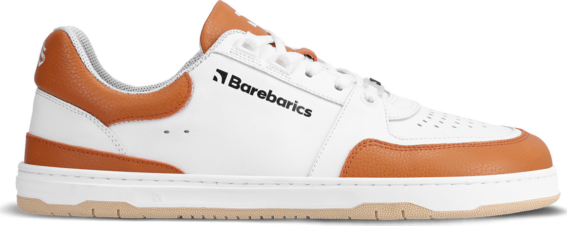 Barefoot tenisky Barebarics Wave - White & Orange Velikost: 41