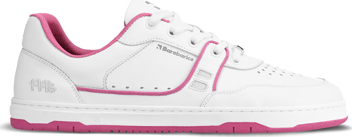 Barefoot tenisky Barebarics Arise - White & Raspberry Pink Velikost: 39