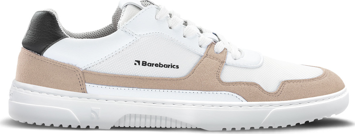 Barefoot tenisky Barebarics Zing - White & Beige Velikost: 39