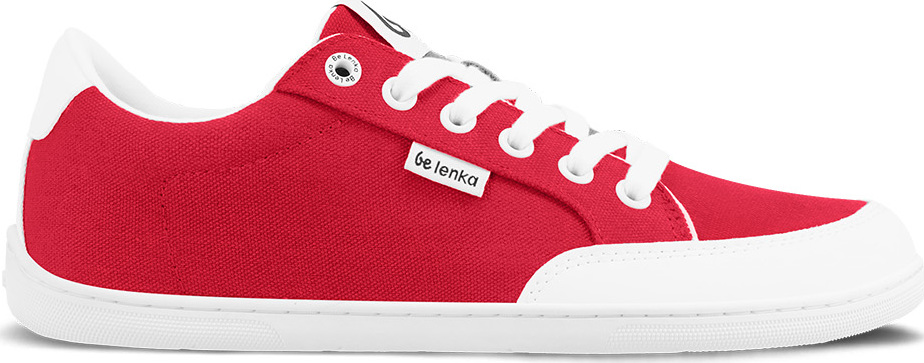 BeLenka Barefoot tenisky Be Lenka Rebound - Red & White Velikost: 36