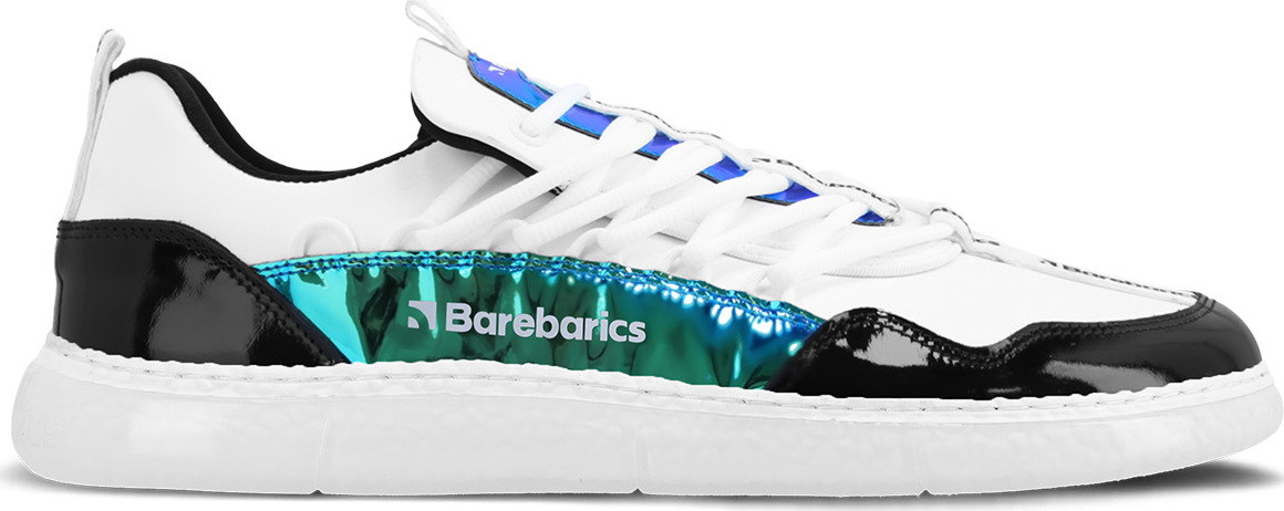 Barefoot tenisky Barebarics Futura - Iridescent White Velikost: 45