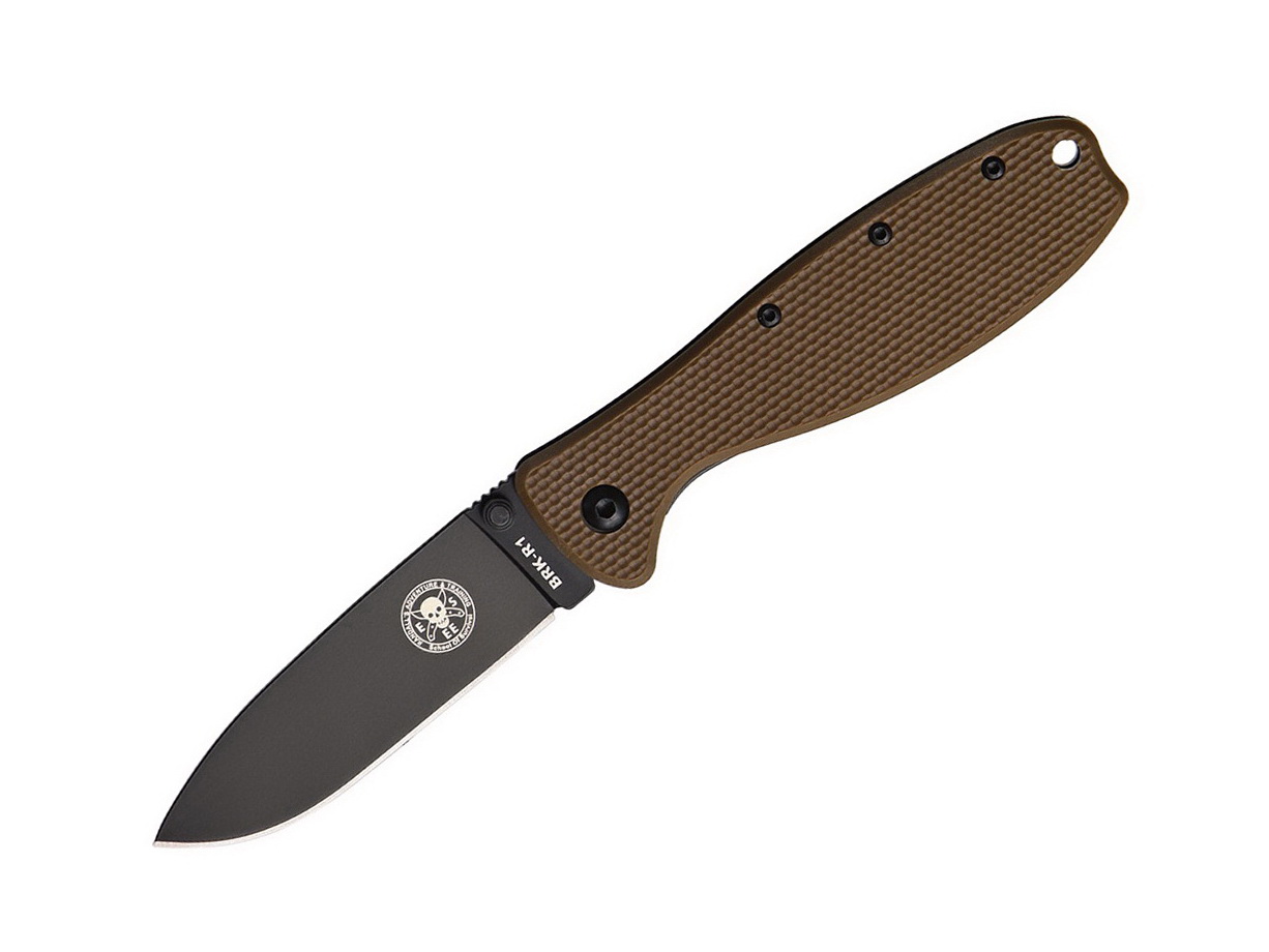 ESEE Zancudo AUS-8 Coyote Brown - Black BRKR1CBB