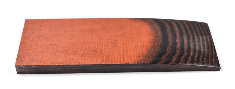 Micarta Terracotta Black Small 8114