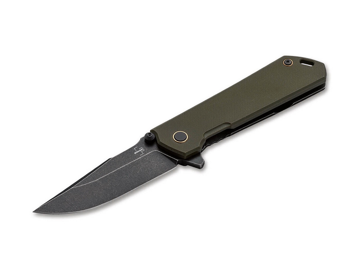 Böker Plus Kihon Assisted OD Green 01BO164