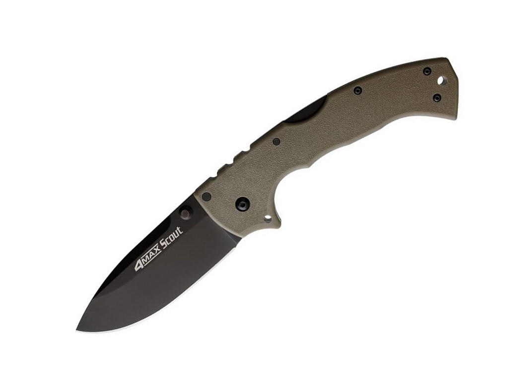 Cold Steel 4-Max Scout Dark Earth černý 62RQ-DEBK