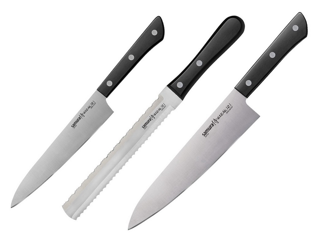 Samura Harakiri SHR-0230B sada nožů 3 ks