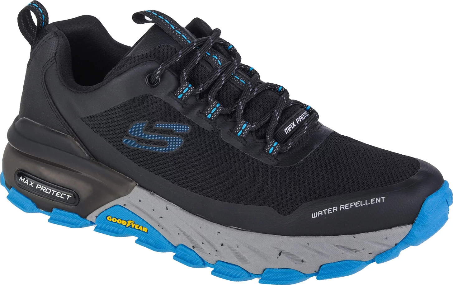 ČERNÉ SPORTOVNÍ TENISKY SKECHERS MAX PROTECT-LIBERATED 237301-BKCC Velikost: 44