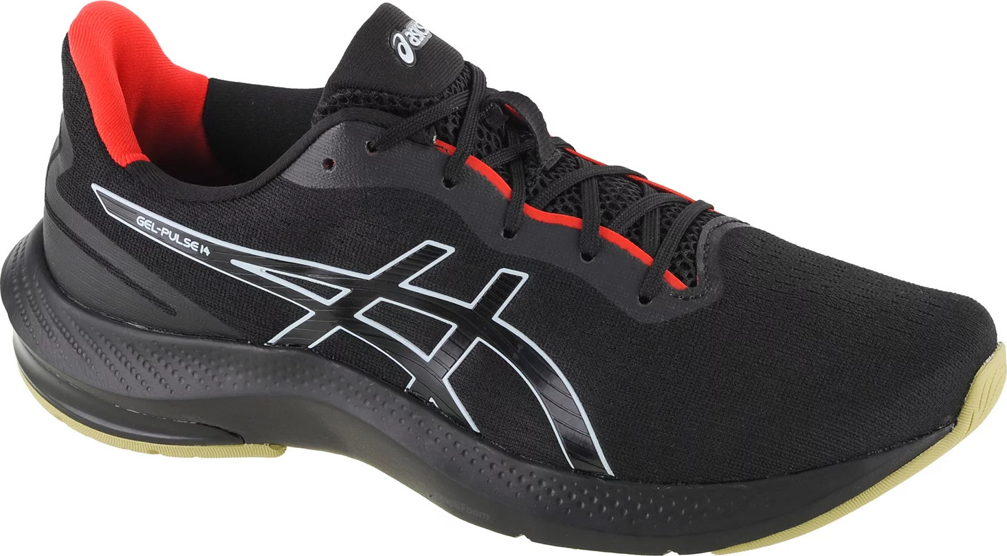 ČERNÁ BĚŽECKÁ OBUV ASICS GEL-PULSE 14 1011B491-004 Velikost: 44.5