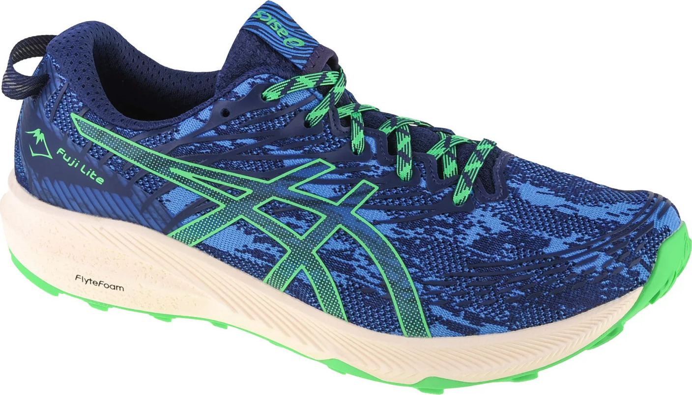 MODRÉ BĚŽECKÉ TENISKY ASICS FUJI LITE 3 1011B467-400 Velikost: 44