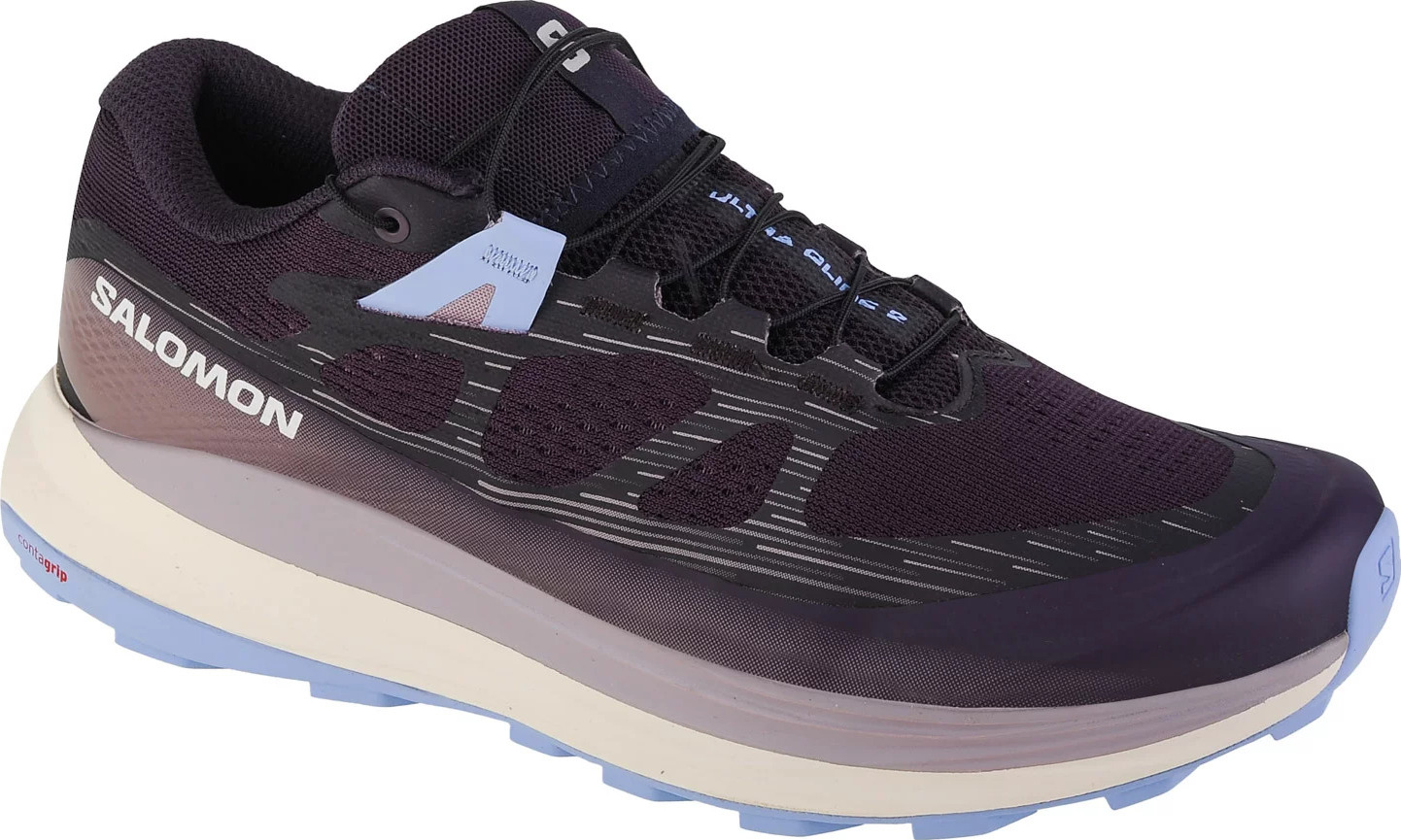 TMAVĚ FIALOVÉ BĚŽECKÉ TENISKY SALOMON ULTRA GLIDE 2 W 471248 Velikost: 38 2/3