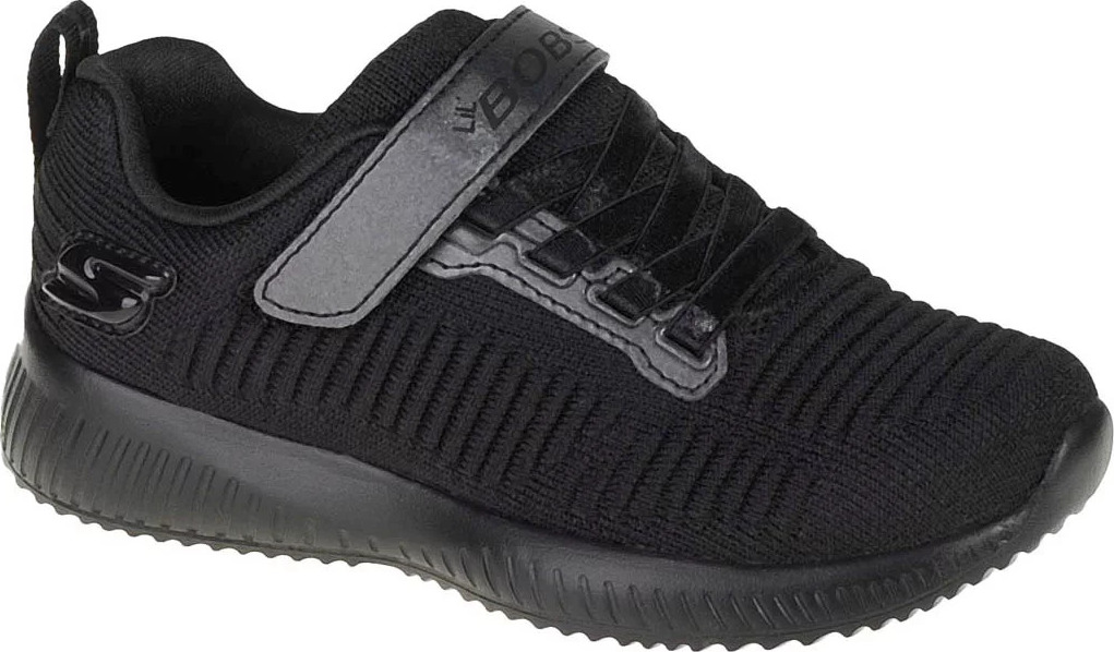 ČERNÉ DÍVČÍ TENISKY SKECHERS BOBS SQUAD-CHARM LEAGUE 85686L-BBK Velikost: 28