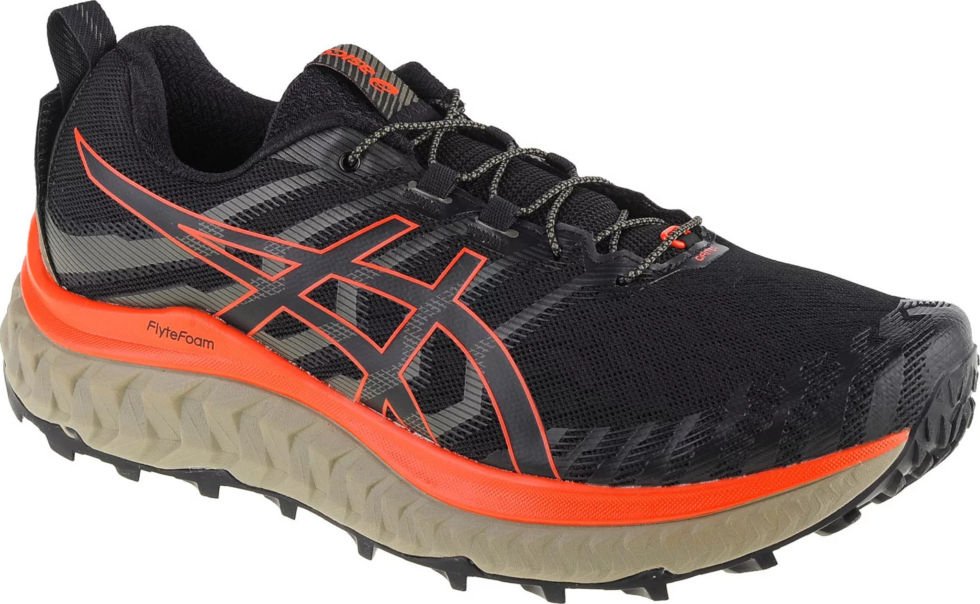 ČERNO-ORANŽOVÉ SPORTOVNÍ TENISKY ASICS TRABUCO MAX 1011B028-006 Velikost: 42