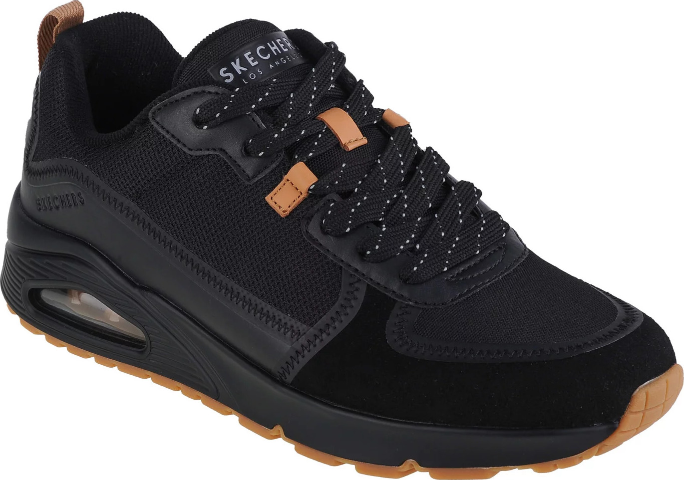 ČERNÉ PÁNSKÉ TENISKY SKECHERS UNO-LAYOVER 183010-BBK Velikost: 44