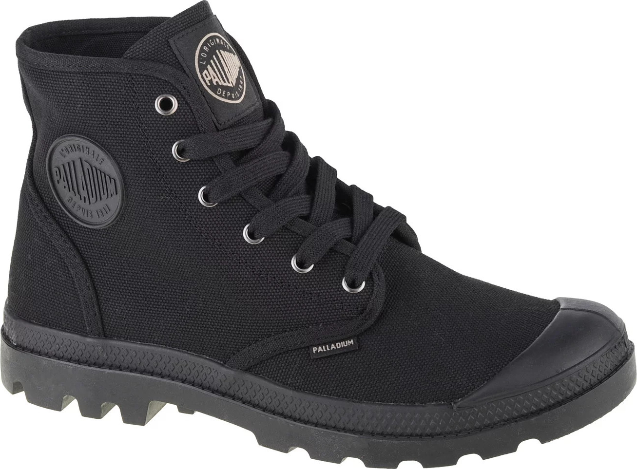 ČERNÉ PÁNSKÉ KOTNÍKOVÉ BOTY PALLADIUM PAMPA HI 02352-060-M Velikost: 42