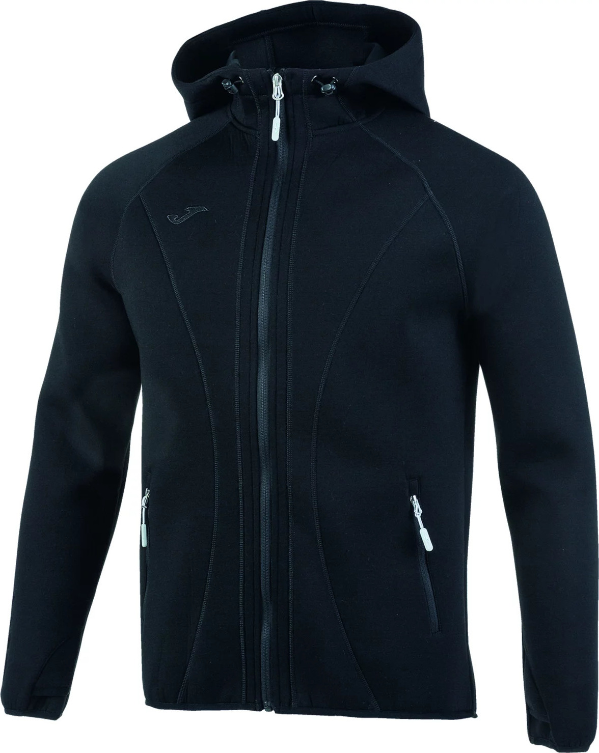 ČERNÁ SOFTSHELLOVÁ MIKINA JOMA BASILEA SOFTSHELL HOODIE 101028-100 Velikost: 3XL