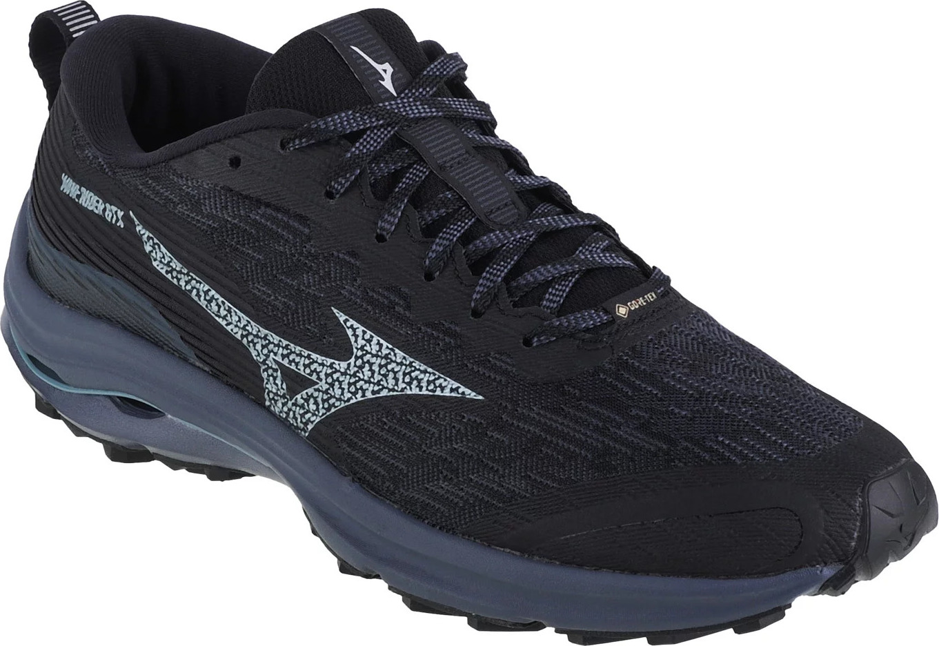 ČERNÉ BĚŽECKÉ TENISKY MIZUNO WAVE RIDER GTX J1GC227901 Velikost: 42.5