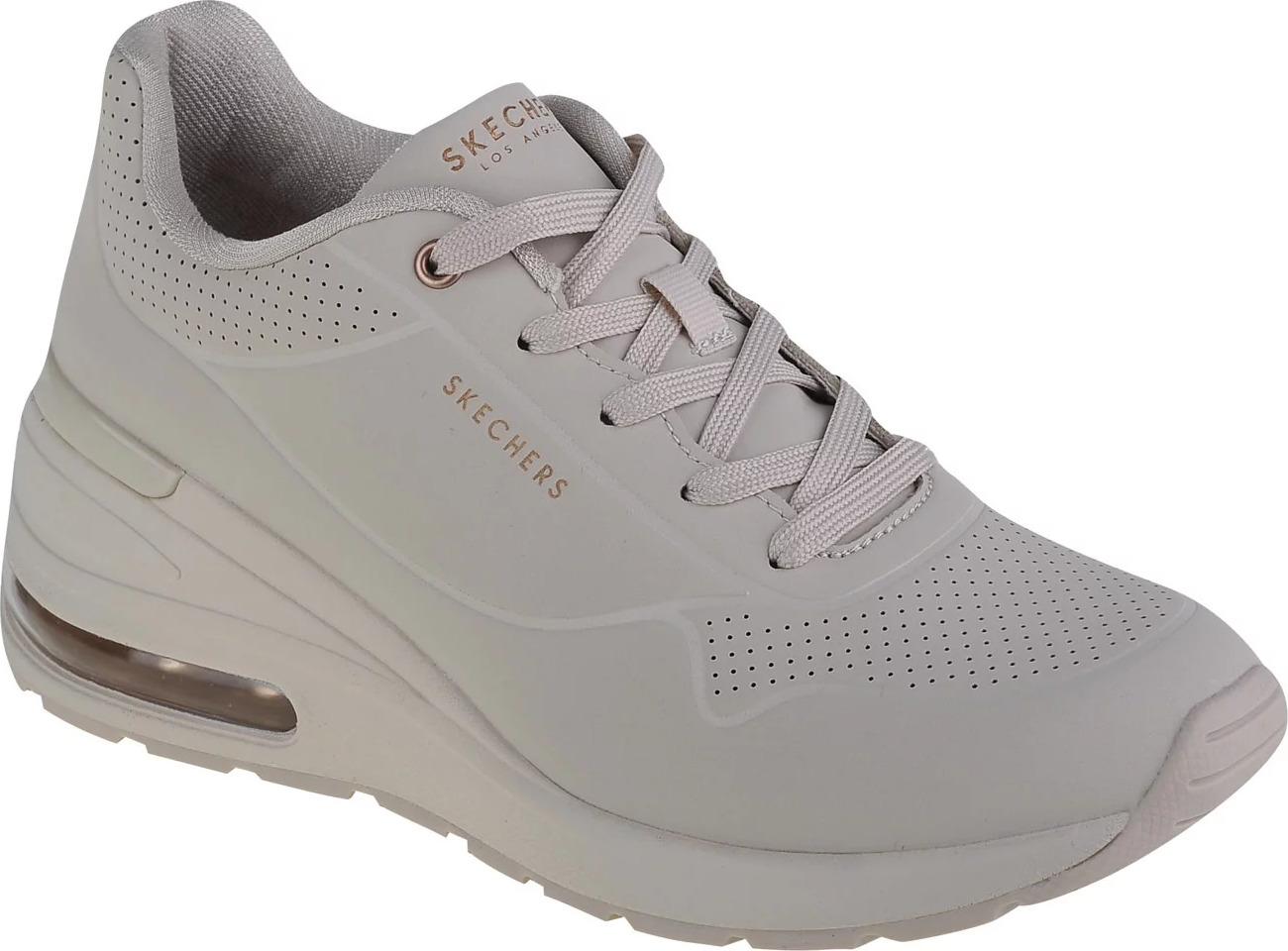 BÉŽOVÉ TENISKY SKECHERS MILLION AIR-ELEVATED AIR 155401-OFWT Velikost: 41