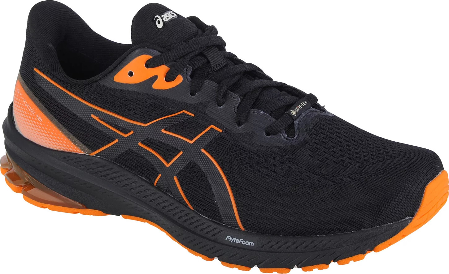 ČERNÉ BĚŽECKÉ TENISKY ASICS GT-1000 12 GTX 1011B684-001 Velikost: 44.5