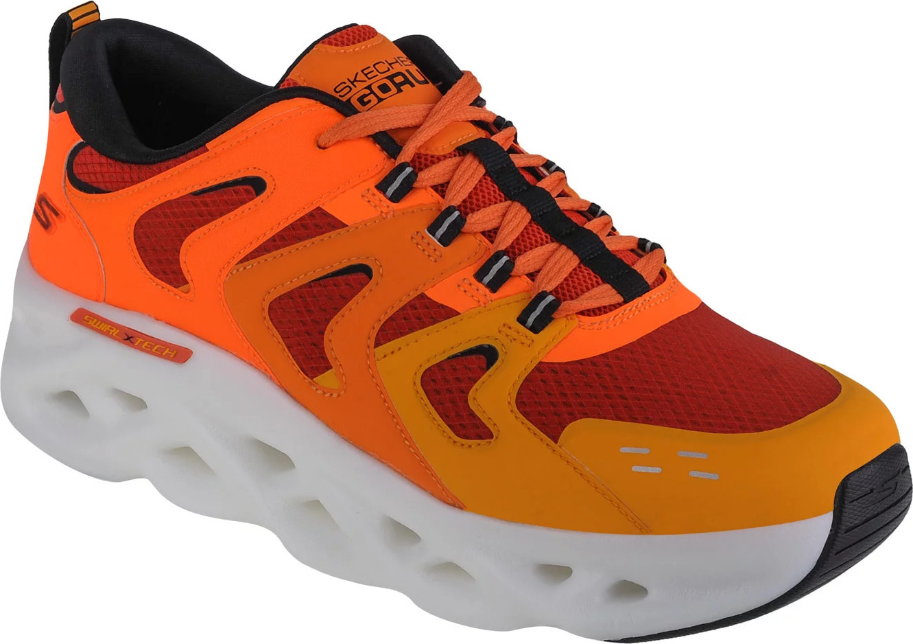 ORANŽOVÉ PÁNSKÉ TENISKY SKECHERS GO RUN SWIRL TECH-SURGE 220301-ORG Velikost: 44