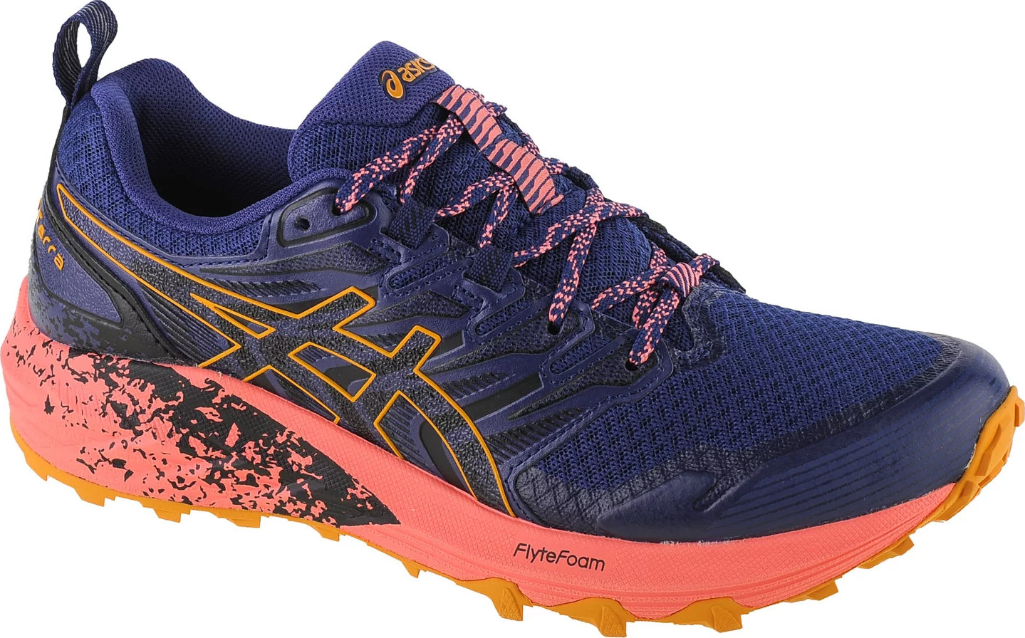 FIALOVÉ SPORTOVNÍ BOTY ASICS GEL-TRABUCO TERRA 1012A902-410 Velikost: 37