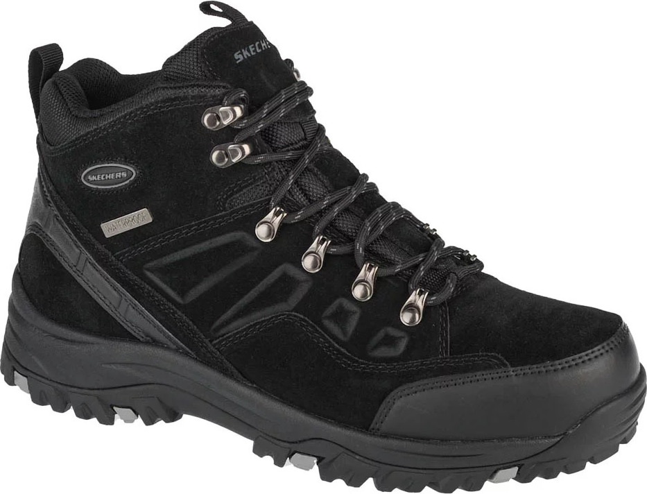 ČERNÁ PÁNSKÁ OBUV SKECHERS RELMENT-PELMO 64869-BLK Velikost: 42