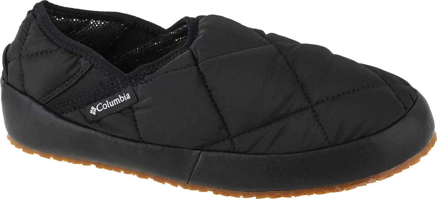 ČERNÉ DÁMSKÉ PANTOFLE COLUMBIA LAZY BEND MOC SLIPPERS 2005381010 Velikost: 39