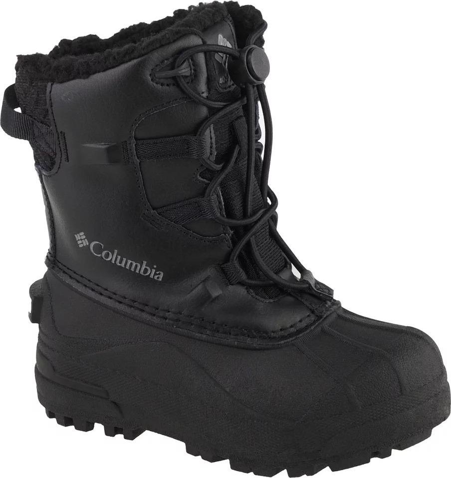 ČERNÉ DĚTSKÉ SNĚHULE COLUMBIA BUGABOOT CELSIUS WP SNOW BOOT 2007401010 Velikost: 28