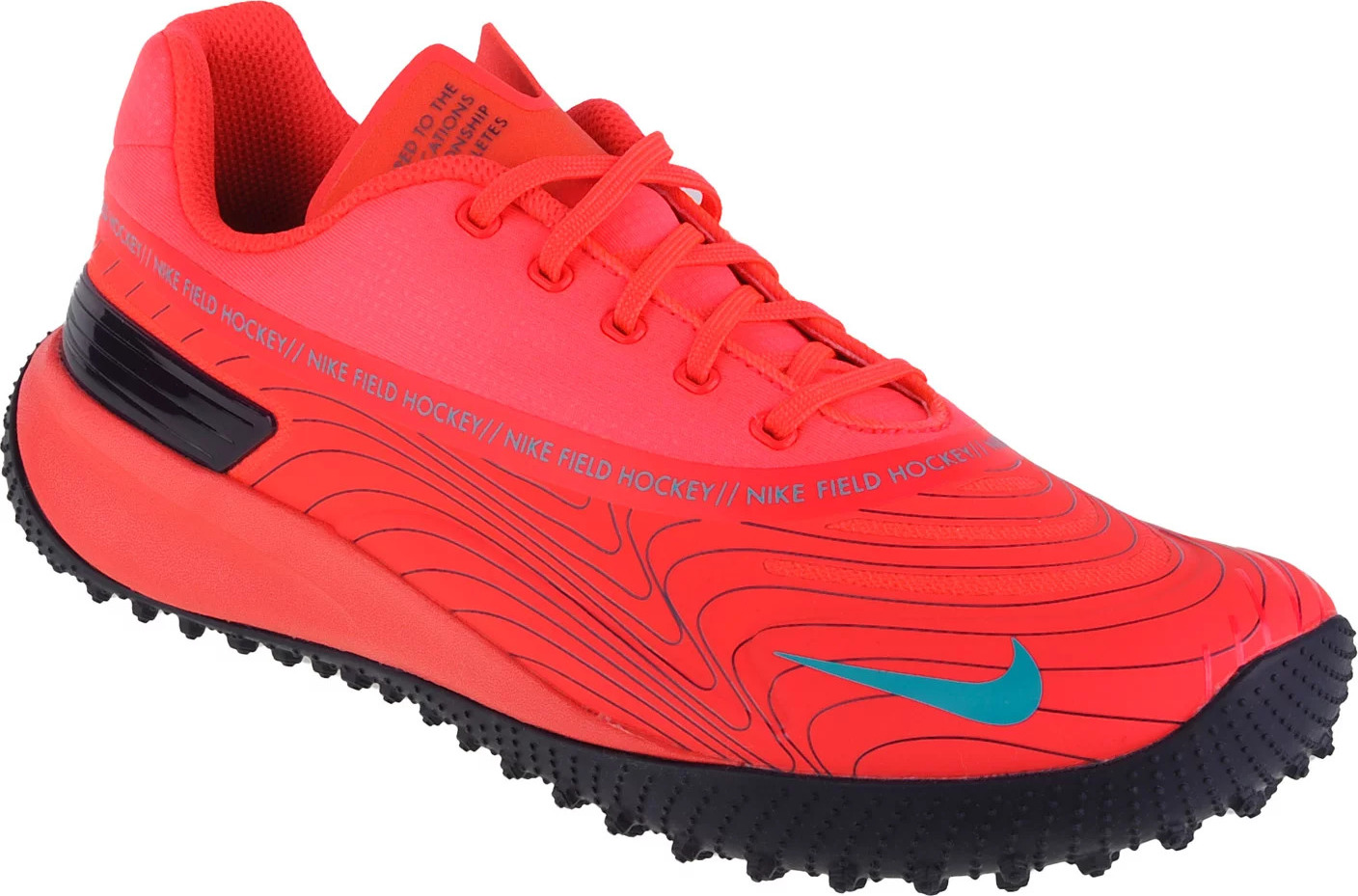 NEONOVĚ RŮŽOVÉ TENISKY NA POZEMNÍ HOKEJ NIKE VAPOR DRIVE AV6634-635 Velikost: 47.5