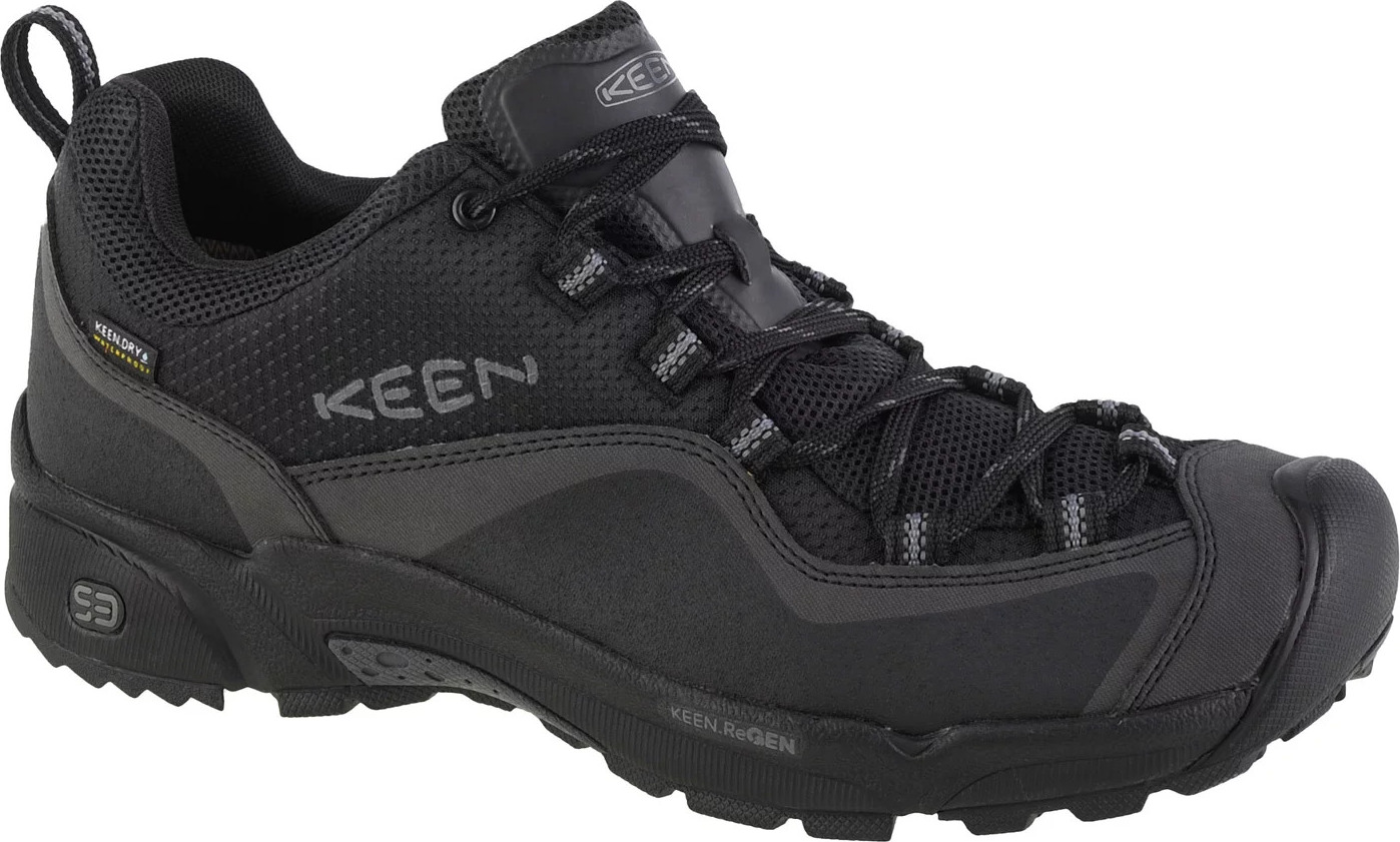 ČERNÉ NÍZKÉ TENISKY KEEN WASATCH CREST WP 1026199 Velikost: 43