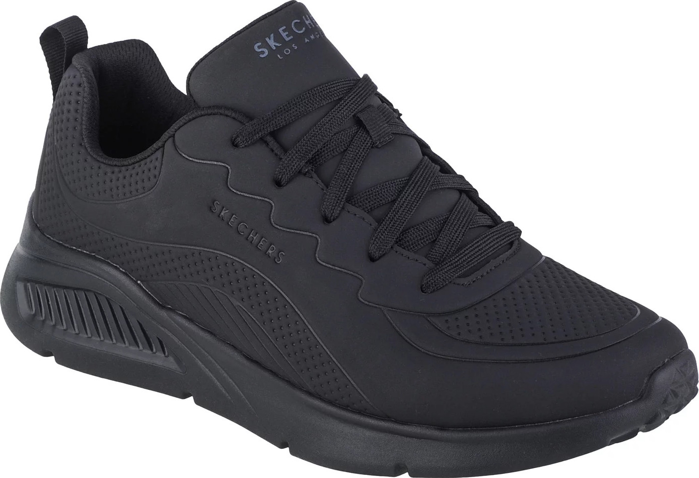 ČERNÉ PÁNSKÉ TENISKY SKECHERS UNO LITE-LIGHTER ONE 183120-BBK Velikost: 43