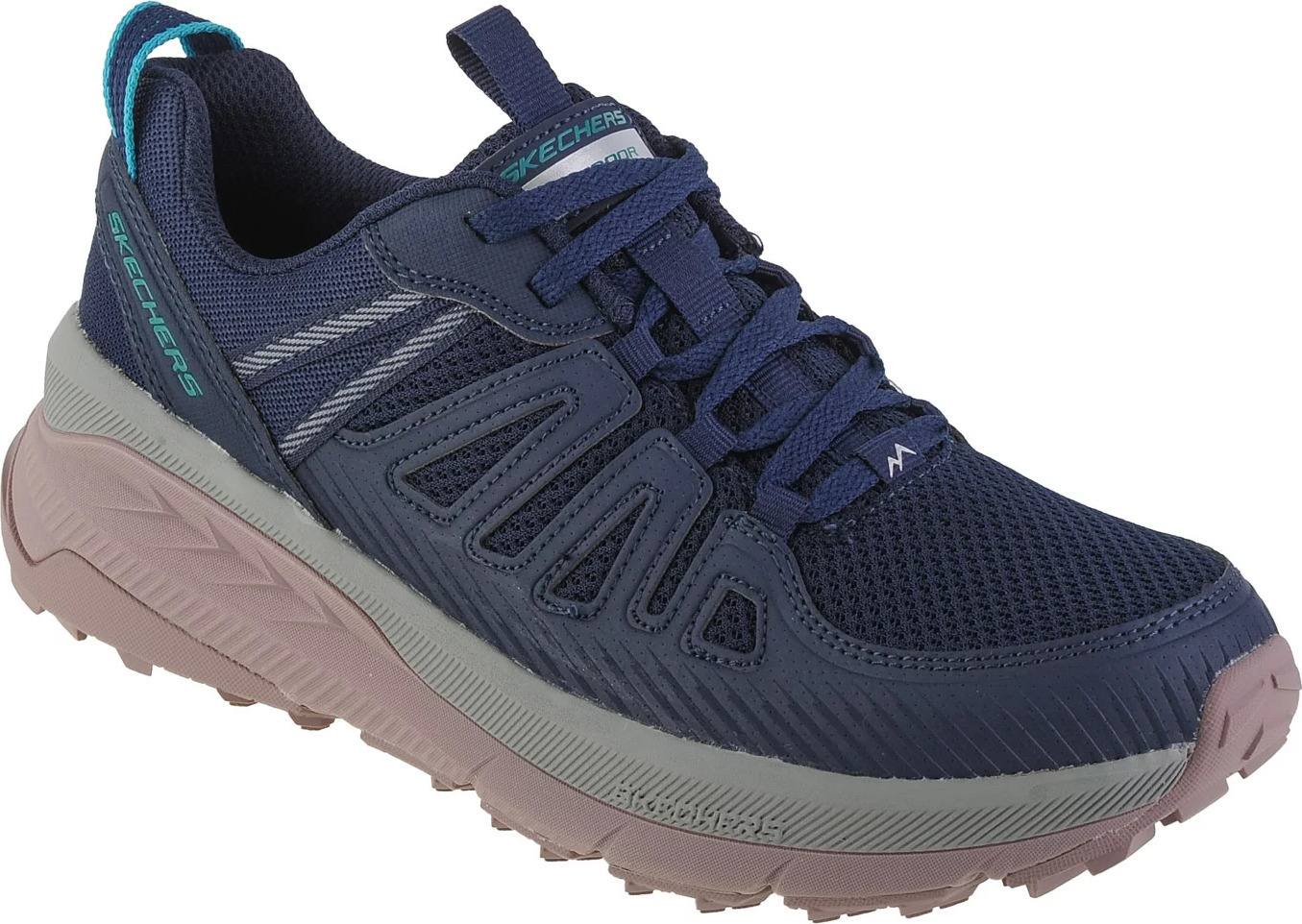 TMAVĚ MODRÉ TRAILOVÉ TENISKY SKECHERS SWITCH BACK - CASCADES 180162-NVY Velikost: 37