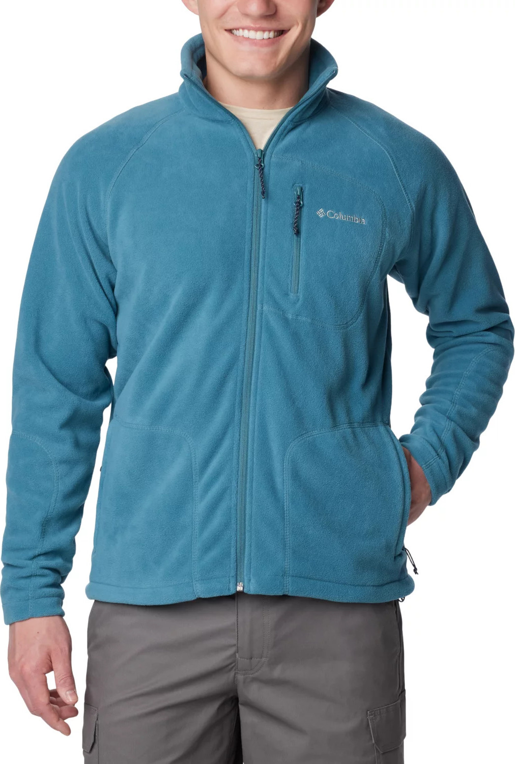 TYRKYSOVÁ FLEECOVÁ SPORTOVNÍ MIKINA COLUMBIA FAST TREK II FULL ZIP FLEECE 1420421336 Velikost: XL