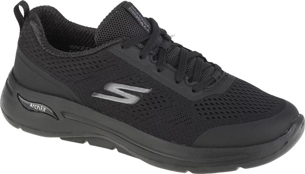 ČERNÉ DÁMSKÉ TENISKY SKECHERS GO WALK ARCH FIT-MOTION BREEZE 124404-BBK Velikost: 36