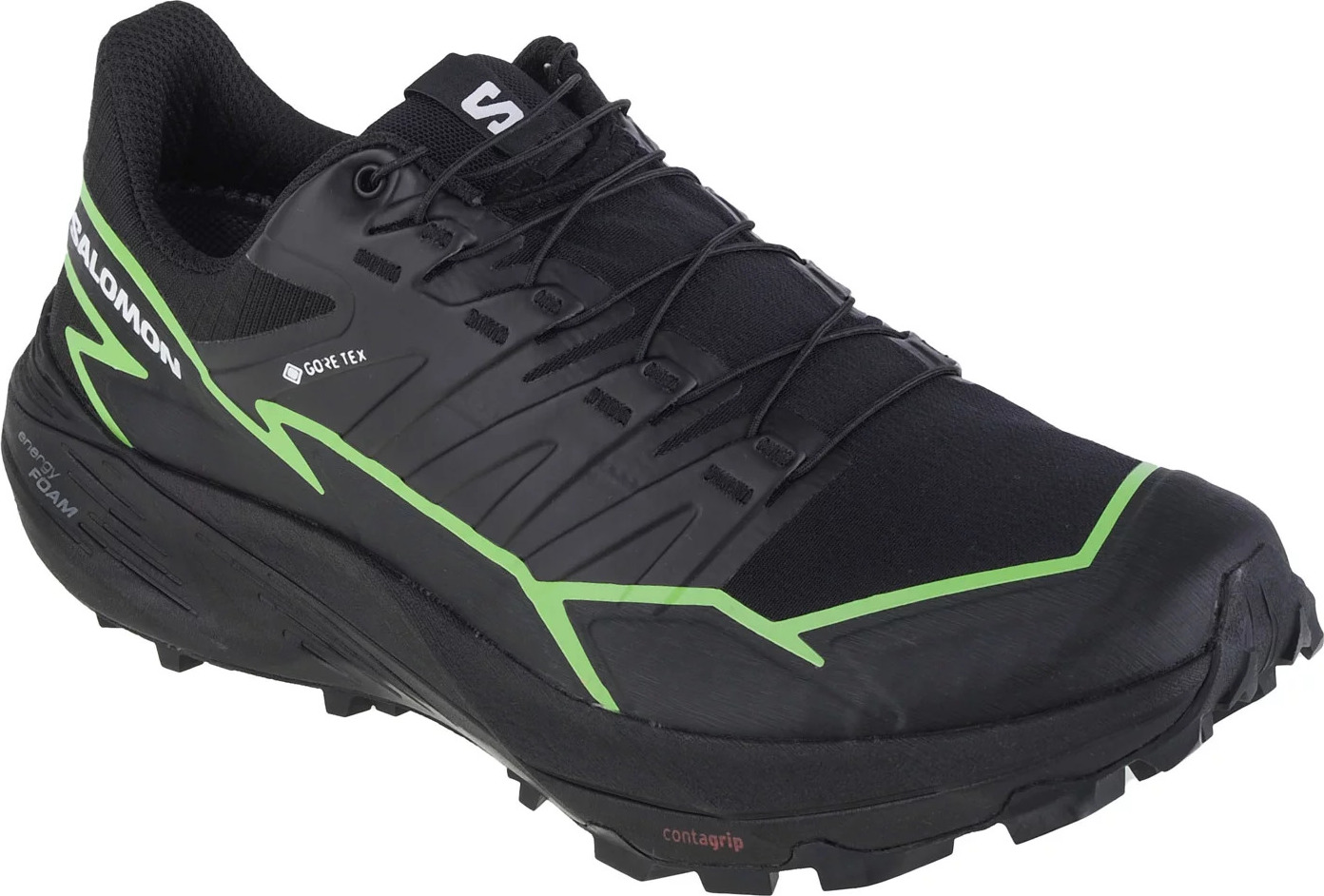 ČERNÉ BĚŽECKÉ TENISKY SALOMON THUNDERCROSS GTX 472790 Velikost: 40 2/3