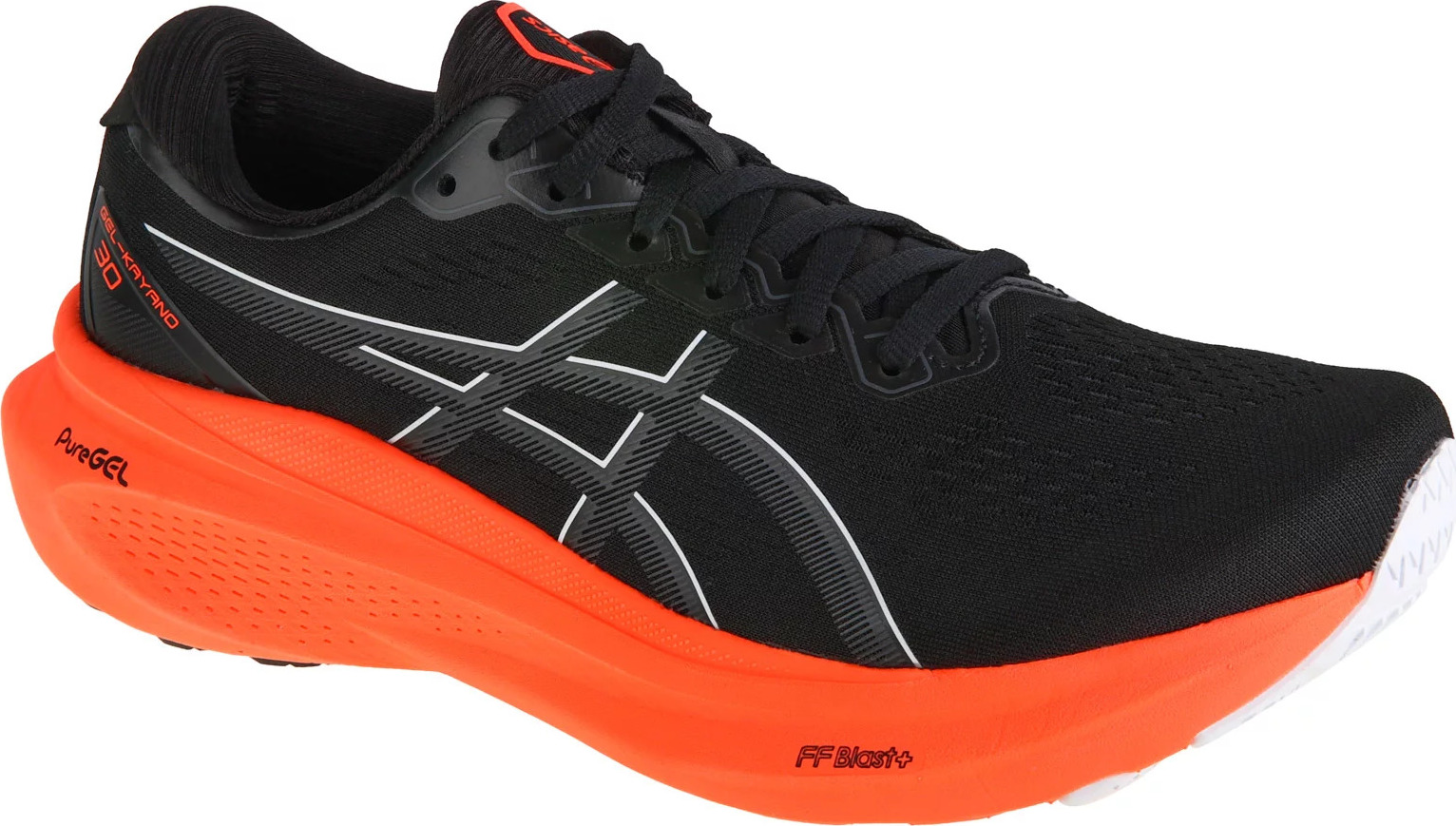 ČERNO-ORANŽOVÉ BĚŽECKÉ BOTY ASICS GEL-KAYANO 30 1011B548-006 Velikost: 47