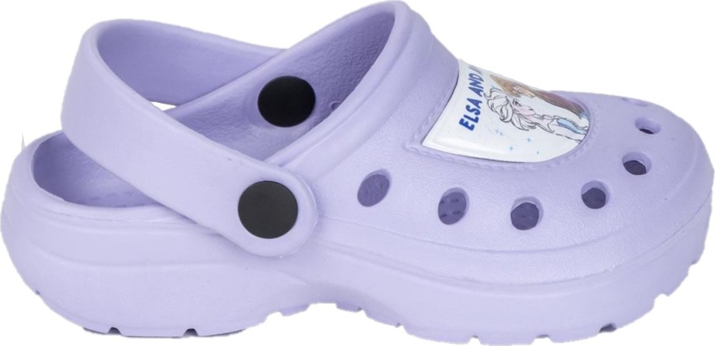 SVĚTLE FIALOVÉ DÍVČÍ NAZOUVÁKY CROCS DISNEY FROZEN Velikost: 28/29