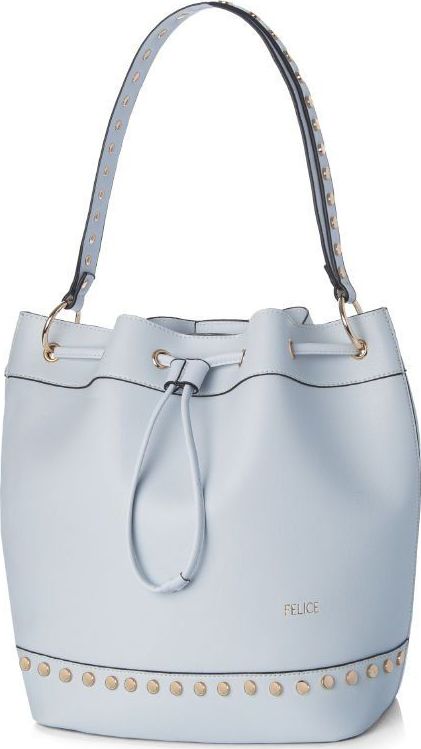 SVĚTLE MODRÁ SHOPPER KABELKA (FB40 LIGHT BLUE) Velikost: ONE SIZE