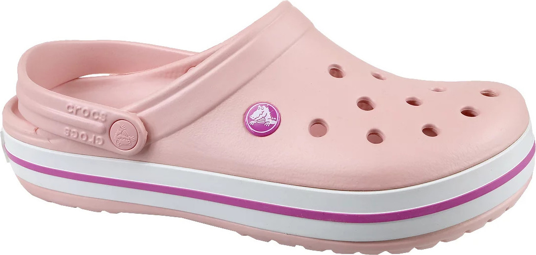 PUDROVÉ DÁMSKÉ PANTOFLE CROCS CROCKBAND 11016-6MB Velikost: 36/37