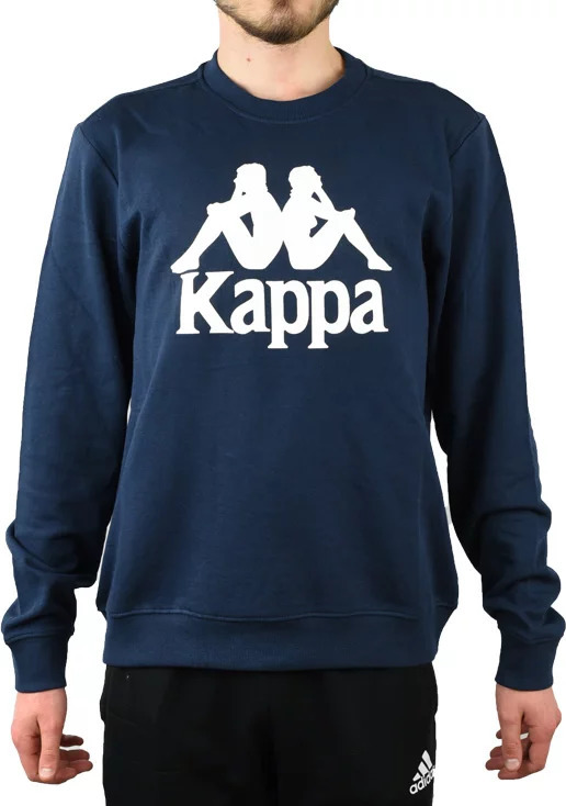 MODRÁ MIKINA KAPPA SERTUM RN SWEATSHIRT 703797-821 Velikost: L