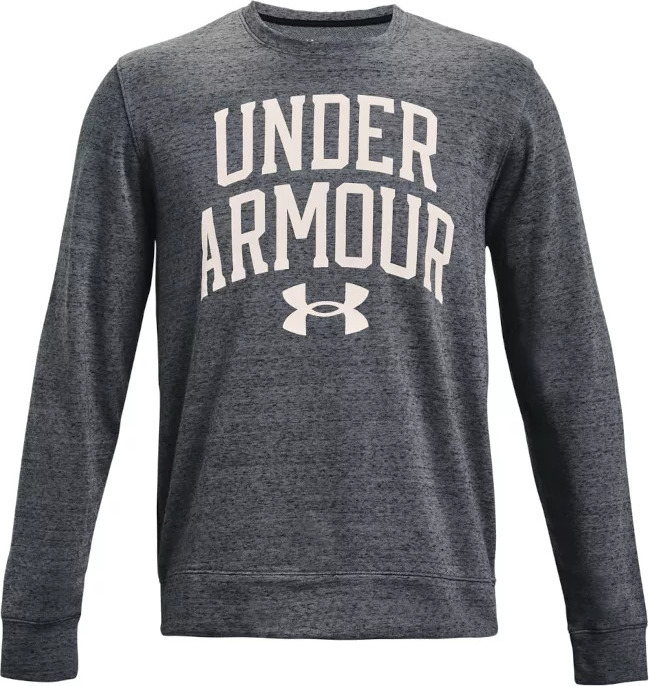 UNDER ARMOUR RIVAL TERRY CREW 1361561-012 Velikost: S