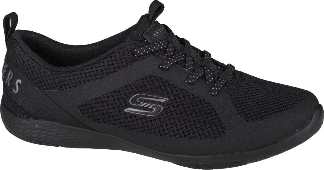 ČERNÉ DÁMSKÉ TENISKY SKECHERS LOLOW 104028-BBK Velikost: 35