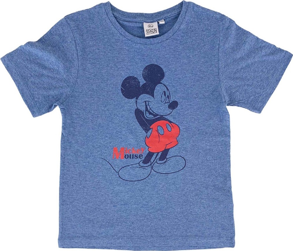 MICKEY MOUSE MODRÉ CHLAPECKÉ TRIČKO Velikost: 122/128