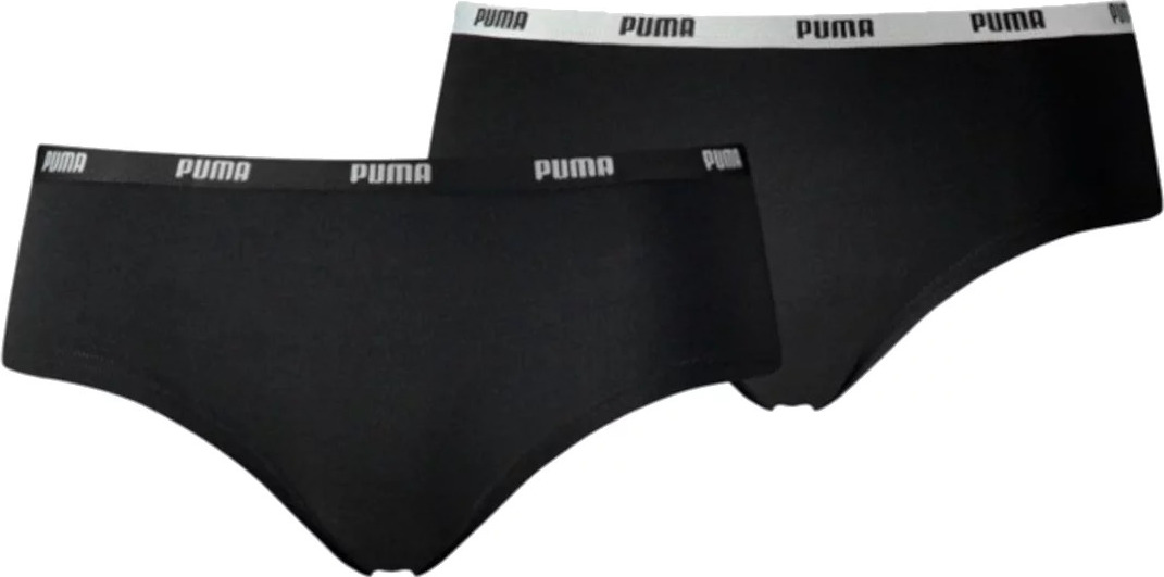 ČERNÝ SET KALHOTEK PUMA HIPSTERS 2 PACK 603032001-200 Velikost: XS