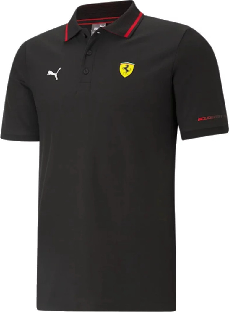 ČERNÁ PÁNSKÁ POLOKOŠILE PUMA SCUDERIA FERRARI RACE POLO 599843-01 Velikost: XS