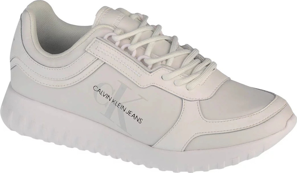 SMETANOVÉ DÁMSKÉ TENISKY CALVIN KLEIN RUNNER LACEUP YW0YW00375-0K4 Velikost: 37