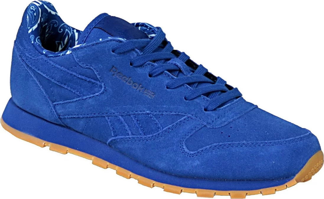 MODRÉ DĚTSKÉ TENISKY REEBOK CLASSIC LTHR TDC BD5052 Velikost: 36.5